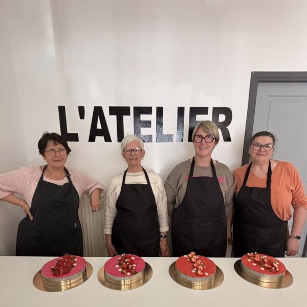 Atelier pâtisserie pour adultes gâteau fraisier